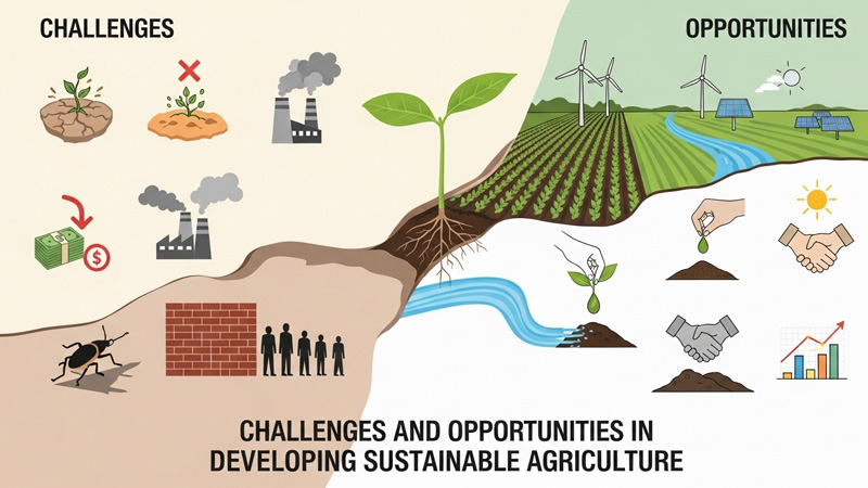 Challenges and Opportunities in Sustainable Agriculture