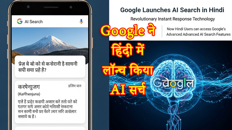 Google AI Search in Hindi