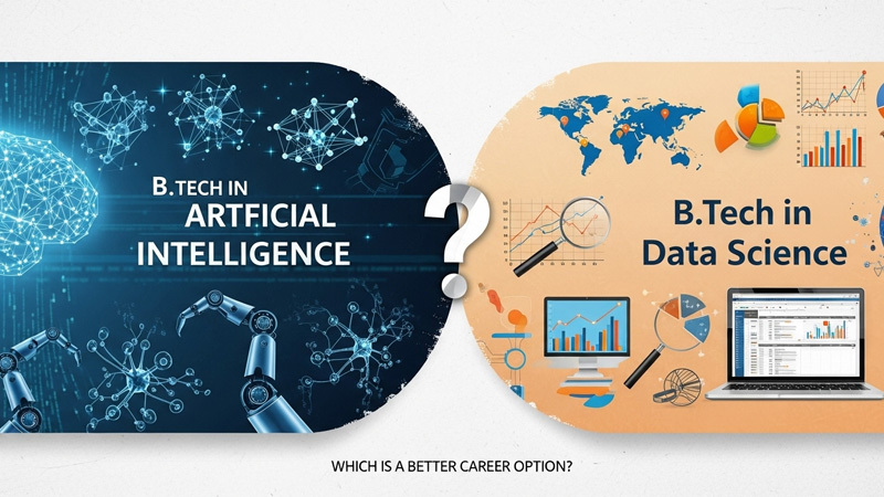 B.Tech in Artificial Intelligence या B.Tech in Data Science