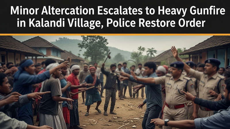 कालंदी गांव में दिवाली हिंसा: महिलाओं पर विवाद से शुरू हुई झड़प बनी डरावनी गोलीबारी