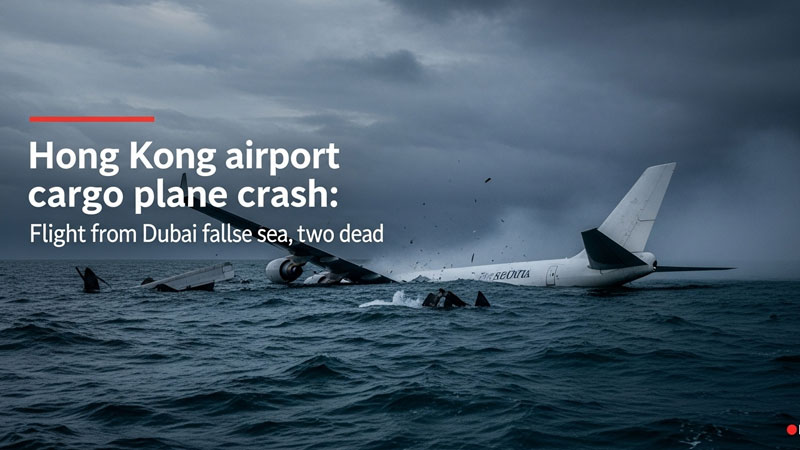 हांगकांग एयरपोर्ट कार्गो प्लेन क्रैश: दुबई से आई फ्लाइट समुद्र में गिरी, दो की मौत