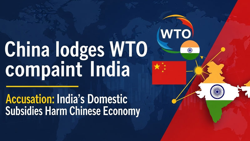 भारत-चीन व्यापार विवाद: जब चीन ने WTO में भारत की EV सब्सिडी पर की आधिकारिक शिकायत