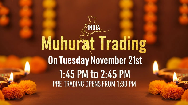 दिवाली पर निवेश का शुभ अवसर — मुहूर्त ट्रेडिंग 2025