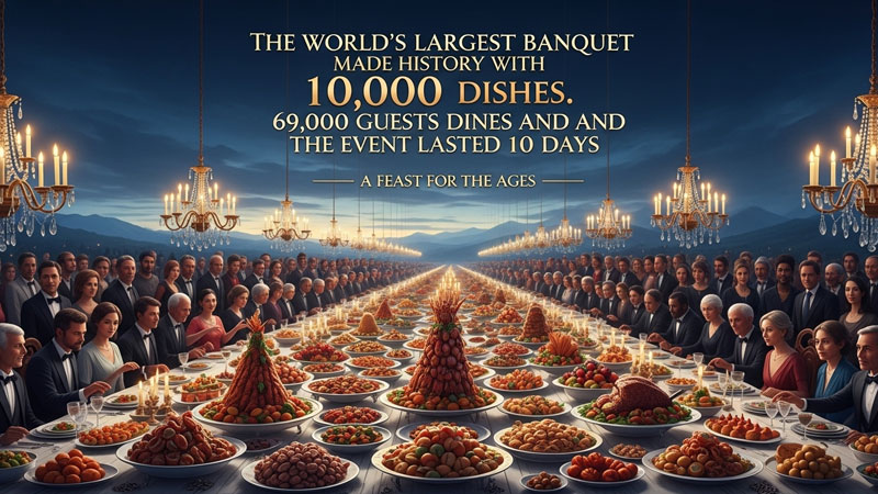 दुनिया का सबसे बड़ा भोज