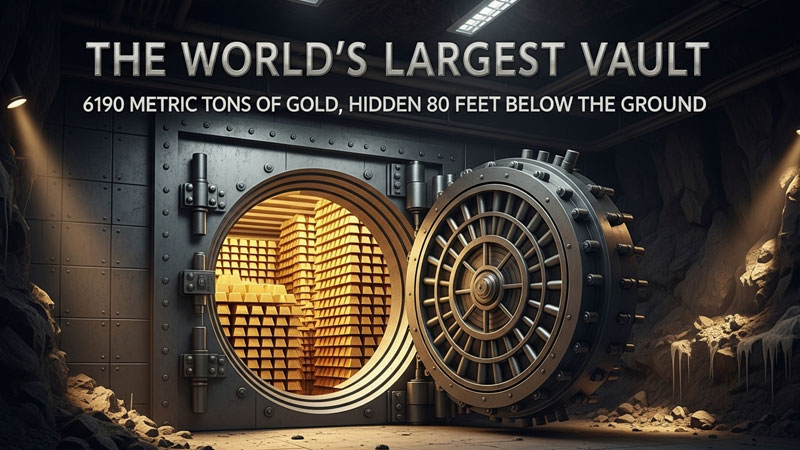 विश्व का सबसे बड़ा स्वर्ण भंडार: मैनहटन की गहराइयों में छिपा खजाना