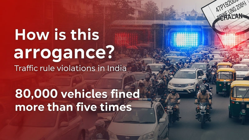 भारत में ट्रैफिक नियम उल्लंघन