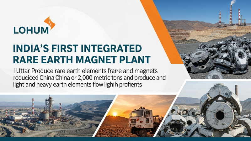 जिस दुर्लभ धातु के लिए चीन पर निर्भर था भारत, उसका उत्पादन यूपी में शुरू