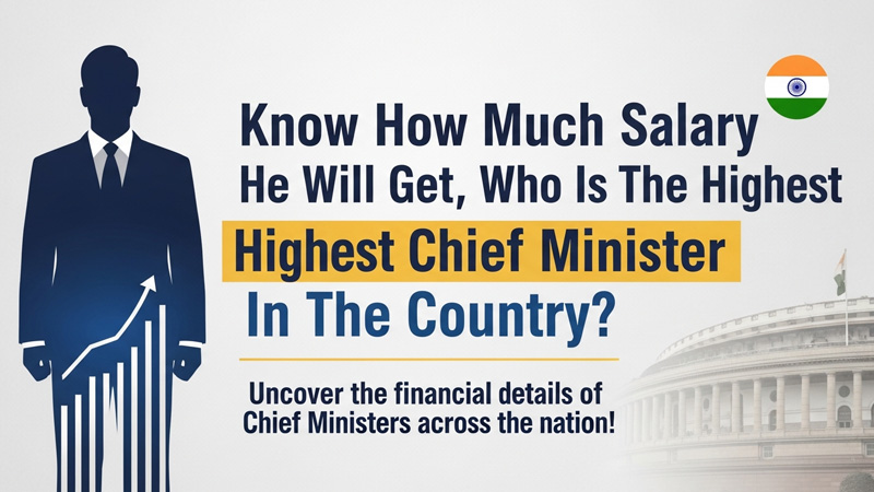 बिहार के मुख्यमंत्री की सैलरी