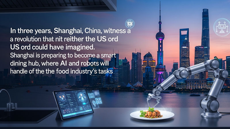 शंघाई स्मार्ट डाइनिंग हब: दुनिया की सबसे बड़ी फूड टेक क्रांति
