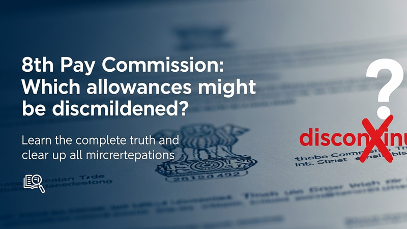8वां वेतन आयोग: कौन-से भत्ते बंद हो सकते हैं? जानें पूरी सच्चाई और दूर करें सभी भ्रम
