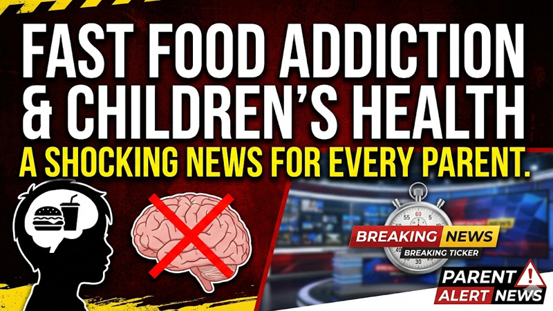 Fast Food Addiction Children Health: हर माता-पिता को झकझोर देने वाली खबर