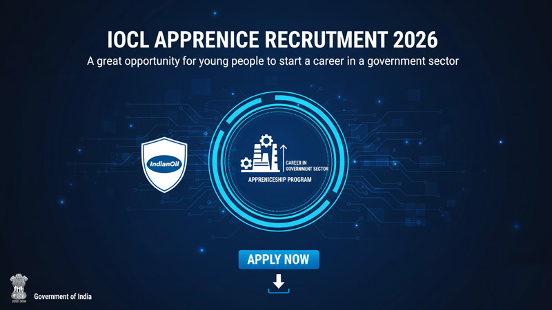 IOCL Apprentice Recruitment 2026: युवाओं के लिए सरकारी क्षेत्र में करियर शुरू करने का बड़ा मौका