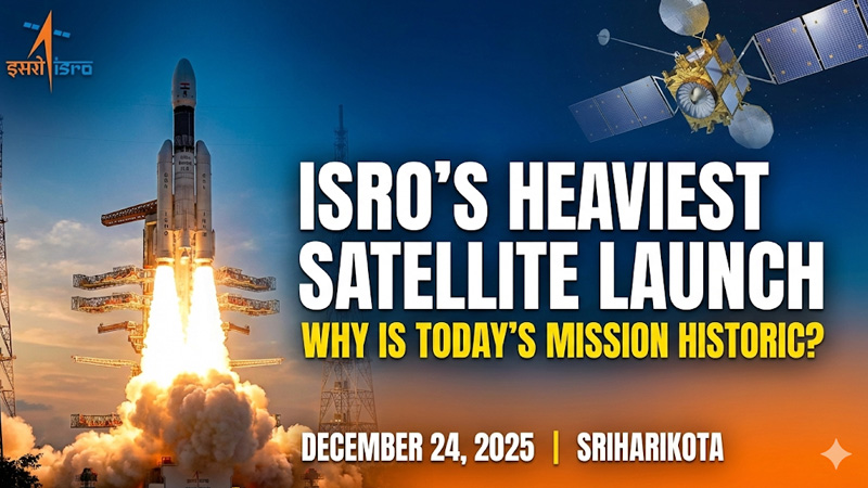 ISRO Heaviest Satellite Launch: क्यों ऐतिहासिक है आज का मिशन?