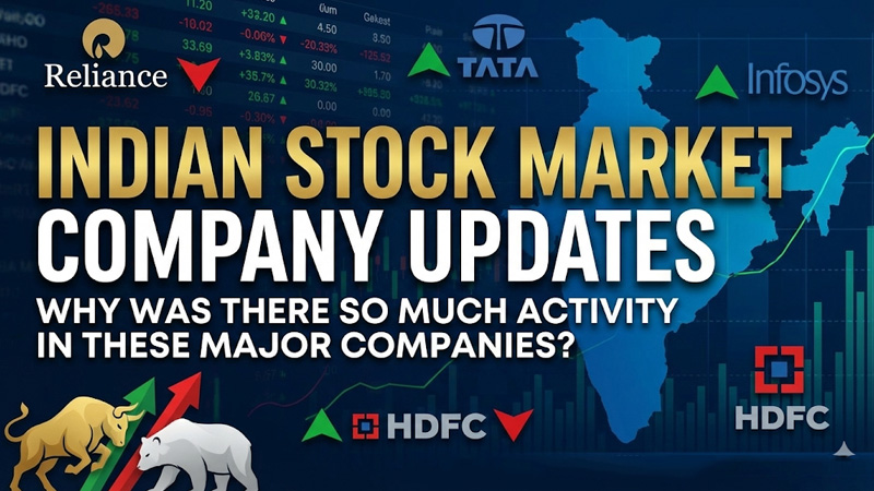 Indian Stock Market Company Updates: इन बड़ी कंपनियों में क्यों दिखी हलचल?