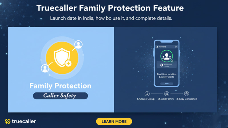 Truecaller Family Protection Feature: भारत में लॉन्च डेट, उपयोग का तरीका और पूरी जानकारी