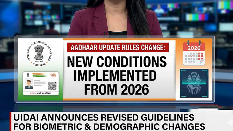 Aadhar card अपडेट के नियम बदले, 2026 से लागू होंगी नई शर्तें