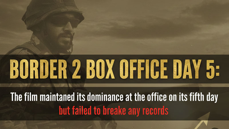 बॉर्डर 2 बॉक्स ऑफिस