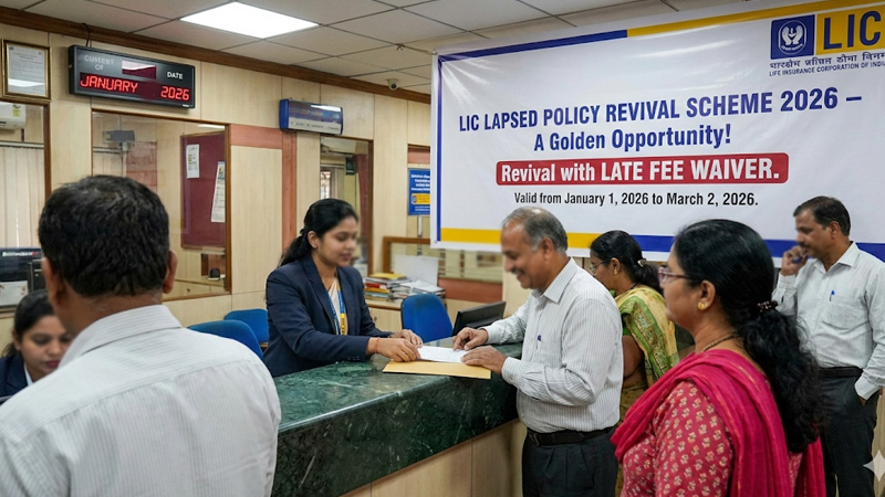 LIC Lapsed Policy Revival Scheme 2026: लेट फी माफी के साथ पॉलिसी बहाल करने का सुनहरा मौका