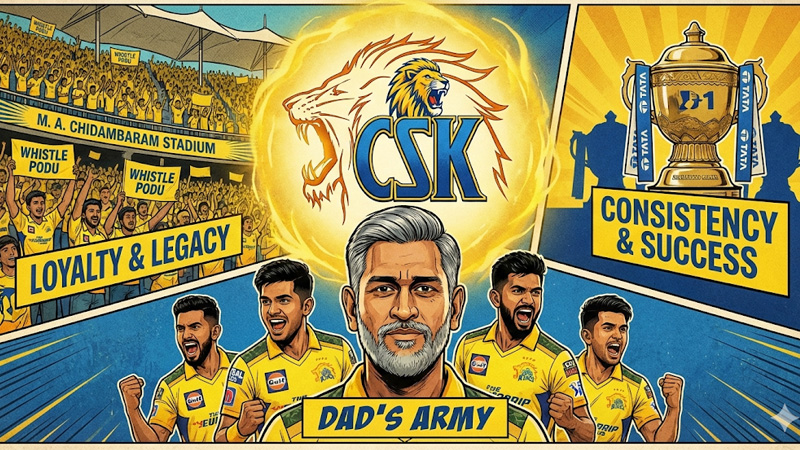 MS Dhoni IPL में अलग पहचान क्यों है CSK की?