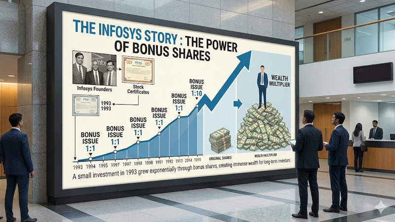 Power of Bonus Shares: Infosys की कहानी जो हर निवेशक को जाननी चाहिए