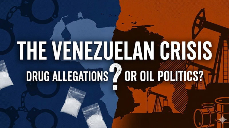 अमेरिका वेनेजुएला तनाव: Drug allegations or oil politics?