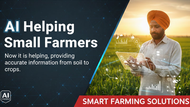 छोटे किसानों की मदद कर रहा AI