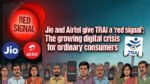 Jio Airtel TRAI red signal