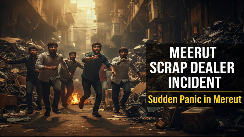 मेरठ स्क्रैप डीलर की घटना