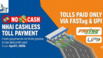 NHAI Cashless Toll Payment