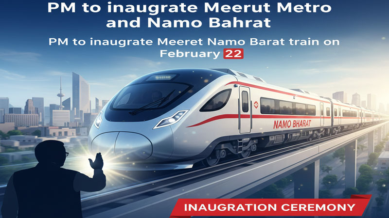 प्रधानमंत्री ने मेरठ मेट्रो और नमो भारत का उद्घाटन किया