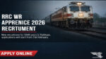 आरआरसी डब्ल्यूआर अपरेंटिस 2026 भर्ती