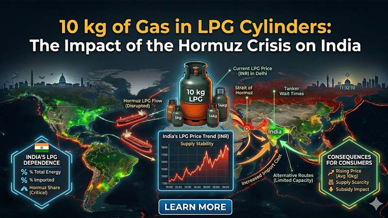 LPG सिलेंडर में 10 किलो गैस
