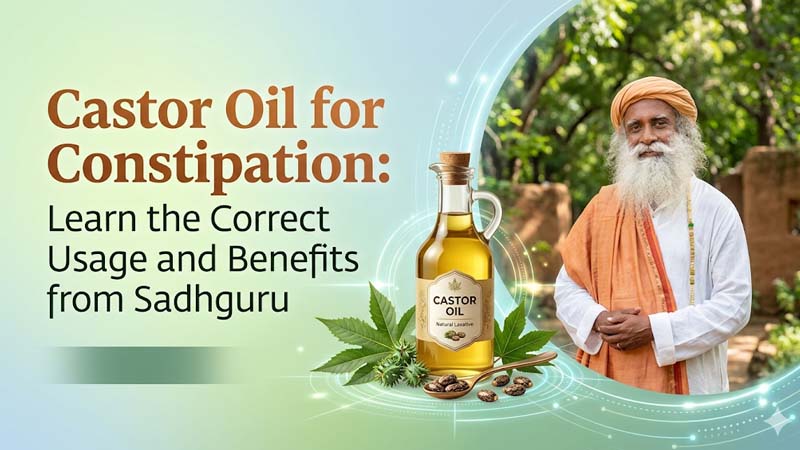 कब्ज के लिए अरंडी का तेल