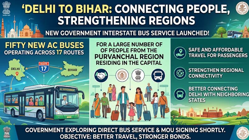 दिल्ली से बिहार बस सेवा