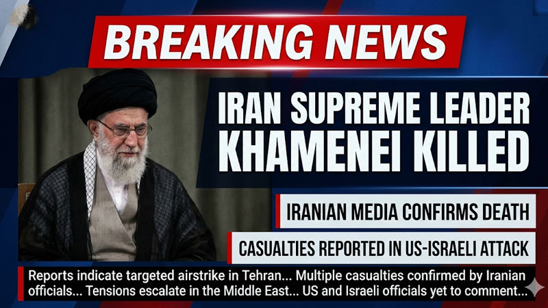 Iran Supreme Leader Khamenei killed