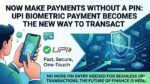 UPI Biometric Payment