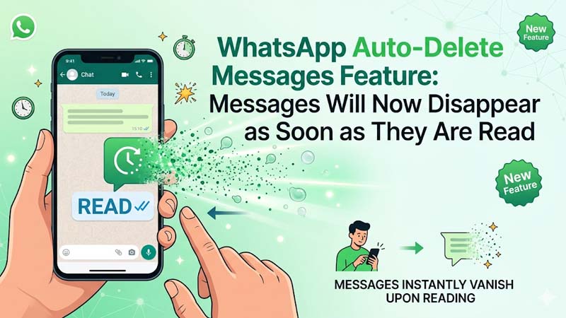 WhatsApp ऑटो डिलीट मैसेज फीचर