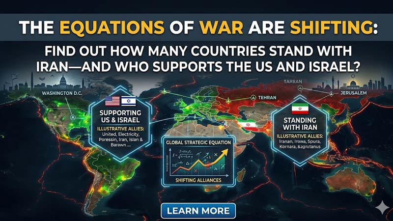 ईरान युद्ध में कौन किसके साथ