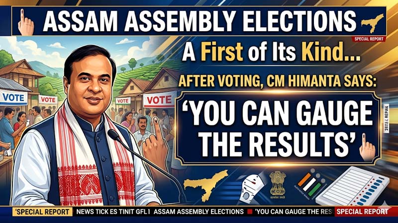 असम चुनाव मतदान प्रतिशत
