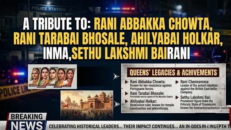 भारत की 5 वीर रानियां