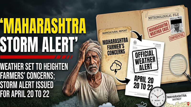 महाराष्ट्र में तूफ़ान का अलर्ट