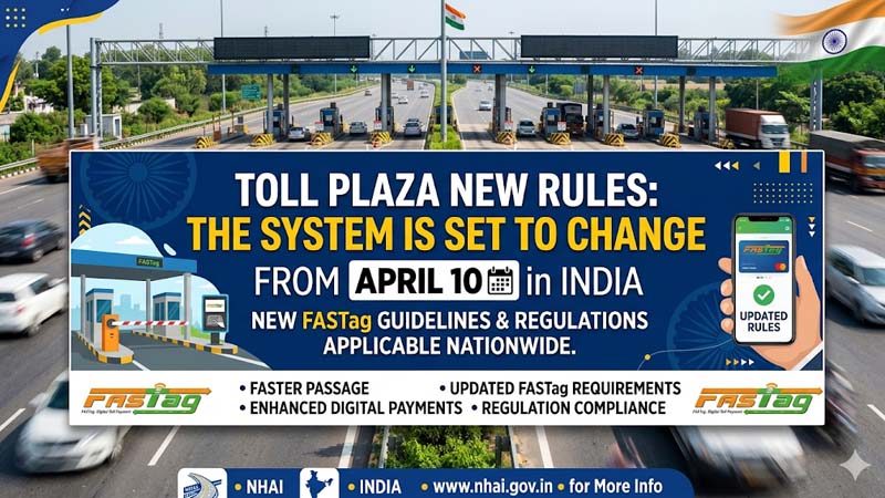 टोल प्लाजा नए नियम