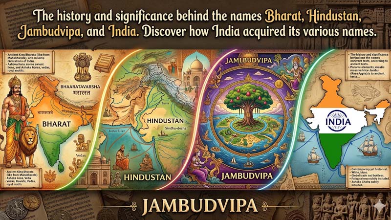 भारत के नामों का इतिहास