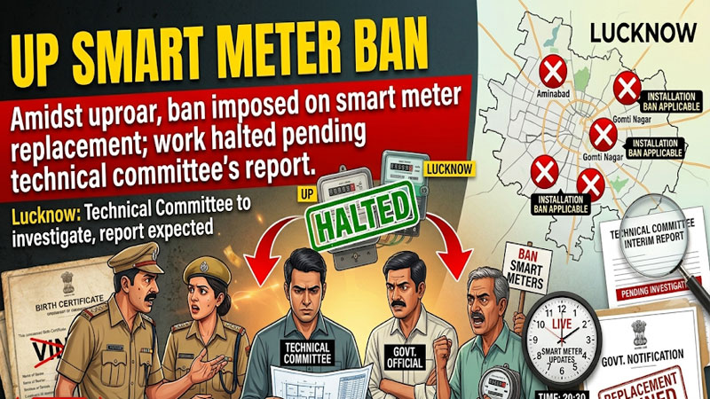 UP स्मार्ट मीटर पर प्रतिबंध